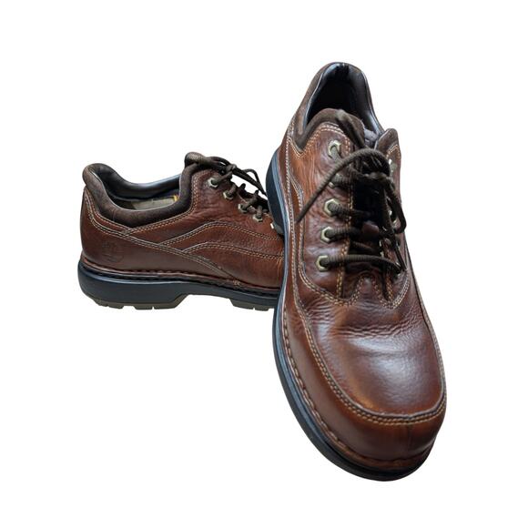 Timberland Smart Comfort Casual Oxfords Shoes 86503 Mens Size 11 Brown Leather - Picture 1 of 11
